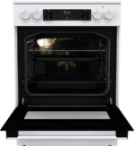 Плита электрическая Gorenje GEC6C40WD белый, конфорок 4 электрических, духовка 71 л, 60 см x 85 см x 60 см 4