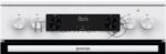 Плита электрическая Gorenje GEC6C40WD белый, конфорок 4 электрических, духовка 71 л, 60 см x 85 см x 60 см 10