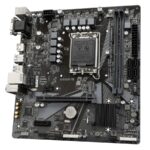 Материнская плата Gigabyte H610M H V2, LGA 1700, Intel H610, 2xDDR5, 4xSATA, 1xM.2, 1xPCIe 4.0 x16, 1xPCIe x1, 1xHDMI, 1xVGA, 1x 1Gb LAN, 2xUSB-A 3.2 Gen 1, 4xUSB-A 2.0, 3x 3.5 мм, 7.1, mATX 4