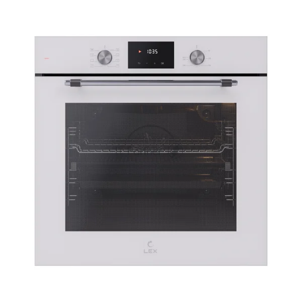 Духовой шкаф электрический LEX EDP 680 WH MAX, встраиваемый, белый 1