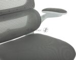 Кресло Бюрократ Sigma WH 1 серый, сетка 8