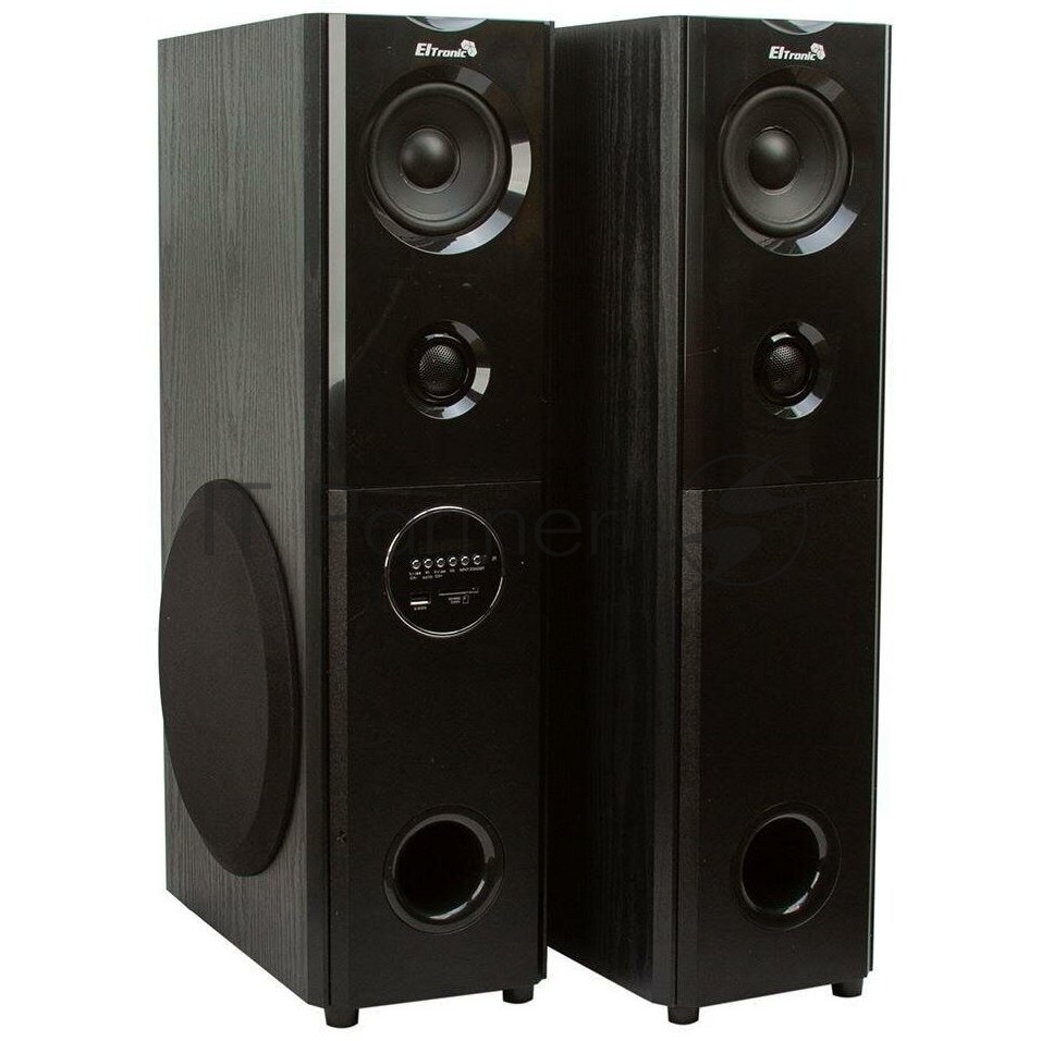 Колонка ELTRONIC 08" (20-82 HOME SOUND) динамик 6шт/2х8"; 2х4"; 2х1.5" комплект 2 колонки черный 1