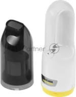 Пылесос ручной Karcher CVH 2 белый/черный, питание от аккумулятора, 70 Вт, уборка сухая, пылесборник контейнер 0.15 л 6