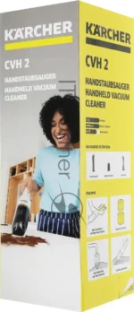 Пылесос ручной Karcher CVH 2 белый/черный, питание от аккумулятора, 70 Вт, уборка сухая, пылесборник контейнер 0.15 л 7