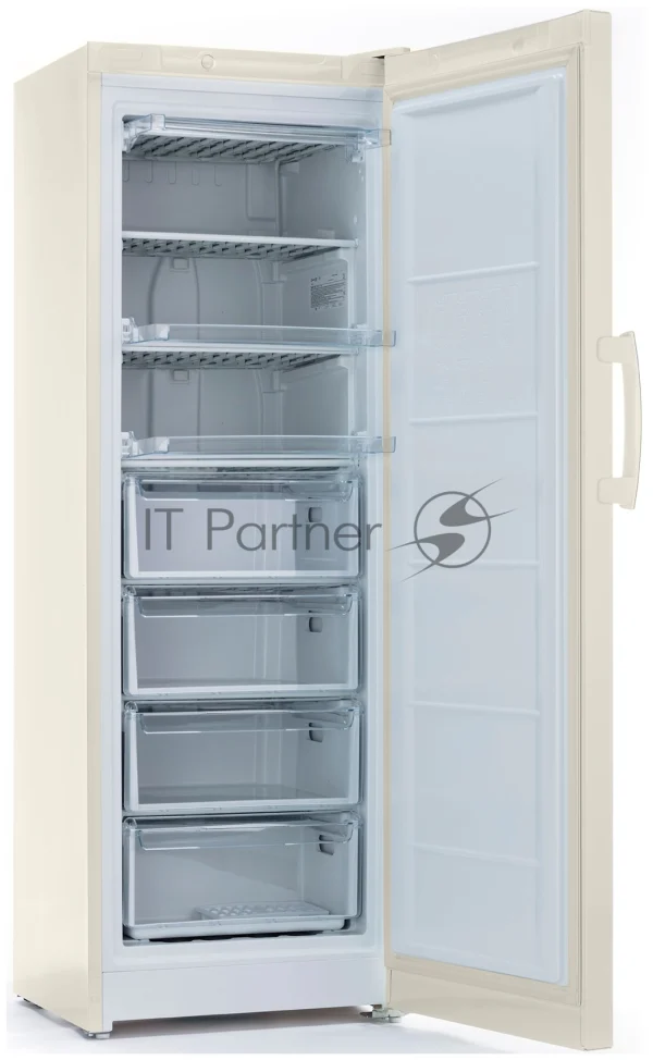 Морозильная камера Indesit DSZ 5175 E, бежевый, 261 л, 4 ящика 1