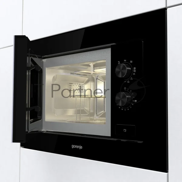 Микроволновая печь Gorenje BM201EG1BG 20 л, 800 Вт, черный (встраиваемая) 1