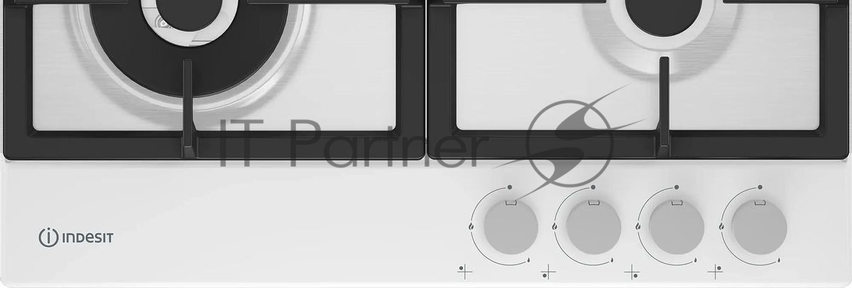 Газовая варочная панель Indesit THPM 642 WS/WH/I, независимая, белый