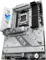 Материнская плата ASUS ROG STRIX X870-A GAMING WIFI, AM5, AMD X870, 4xDDR5, 2xSATA, 4xM.2, 1xPCI-E 4.0 x4, 1xPCI-E 5.0 x16, 1xHDMI, 1xDP, 1x 2.5Gb LAN, 4xUSB-A 3.2 Gen 1, 5xUSB-A 3.2 Gen 2, 1xUSB-C 3.2 Gen 2, 2xUSB4, 2x3.5 мм, 7.1, ATX 5