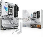 Материнская плата ASUS ROG STRIX X870-A GAMING WIFI, AM5, AMD X870, 4xDDR5, 2xSATA, 4xM.2, 1xPCI-E 4.0 x4, 1xPCI-E 5.0 x16, 1xHDMI, 1xDP, 1x 2.5Gb LAN, 4xUSB-A 3.2 Gen 1, 5xUSB-A 3.2 Gen 2, 1xUSB-C 3.2 Gen 2, 2xUSB4, 2x3.5 мм, 7.1, ATX 14
