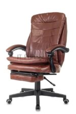 Кресло Бюрократ T-9950MSG-F/BROWN-PU коричневый, экокожа 3