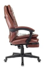 Кресло Бюрократ T-9950MSG-F/BROWN-PU коричневый, экокожа 4