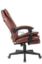 Кресло Бюрократ T-9950MSG-F/BROWN-PU коричневый, экокожа 6