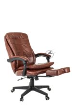 Кресло Бюрократ T-9950MSG-F/BROWN-PU коричневый, экокожа 7