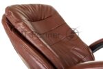 Кресло Бюрократ T-9950MSG-F/BROWN-PU коричневый, экокожа 9