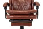 Кресло Бюрократ T-9950MSG-F/BROWN-PU коричневый, экокожа 10