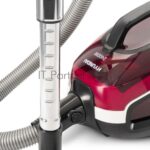 Пылесос Hyundai HYV-C3370 белый/красный, 380/2400 Вт, уборка сухая, пылесборник контейнер 3.5 л