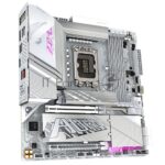 Материнская плата Gigabyte Z890M AORUS ELITE WIFI7 ICE, LGA 1851, Intel Z890, 4xDDR5, 4xSATA, 3xM.2, 1xPCIe 4.0 x4, 1xPCIe 5.0 x16, 1xDP, 1xUSB-C, 1x 2.5Gb LAN, 1xUSB-A 3.2 Gen 2, 4xUSB-A 3.2 Gen 1, 2x3.5 мм, TOSLINK, 7.1, 1xUSB4, mATX 4