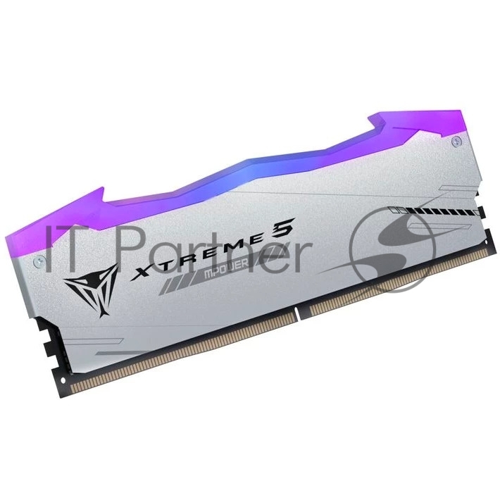 Оперативная память Patriot Viper Xtreme 5, DDR5, 48GB (2x24GB), 6000MHz, CL30, DIMM, с радиаторами, RGB, серебристый 1 Оперативная память Patriot Viper Xtreme 5, DDR5, 48GB (2x24GB), 6000MHz, CL30, DIMM, с радиаторами, RGB, серебристый 1