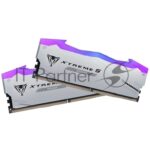 Оперативная память Patriot Viper Xtreme 5, DDR5, 48GB (2x24GB), 6000MHz, CL30, DIMM, с радиаторами, RGB, серебристый 3