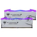 Оперативная память Patriot Viper Xtreme 5, DDR5, 48GB (2x24GB), 6000MHz, CL30, DIMM, с радиаторами, RGB, серебристый 4
