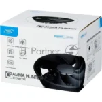 Кулер для процессора DEEPCOOL GAMMA HUNTER V2 черный/серебристый, 120 мм, алюминий, 1600 об/мин, 21 дБ, 3 pin, 95 Вт, 63.5 мм GAMMAHUNTER 8