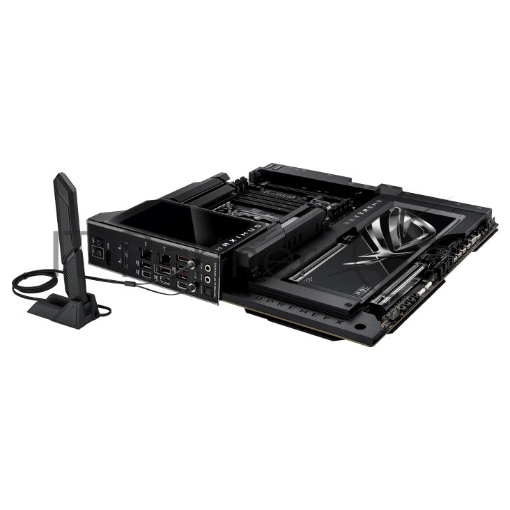 Материнская плата ASUS ROG MAXIMUS Z890 EXTREME, LGA 1851, Intel Z890, 4xDDR5, 4xSATA, 4xM.2, 1xPCI-E 5.0 x16, 1xPCI-E 5.0 x8, 1xHDMI, 2xUSB-C, 2x 10Gb LAN, 5xUSB-A 3.2 Gen 2, 1xUSB-C 3.2 Gen 2x2, 2xUSB-C Thunderbolt 5, 2x3.5 мм, 7.1, E-ATX