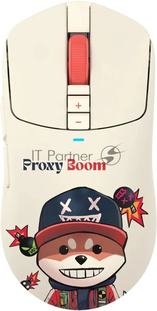 Мышь беспроводная/проводная A4Tech Bloody R72 Ultra Proxy Boom бежевый, 20000 dpi, радиоканал, USB, кнопки - 7 1