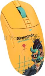 Мышь беспроводная/проводная A4Tech Bloody R72 Ultra желтый, 20000 dpi, радиоканал, USB-C, кнопки - 7 8