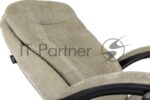 Кресло руководителя Бюрократ T-9950MSG-F Fabric песочный Light-21, крестов. пластик, подст. для ног 1