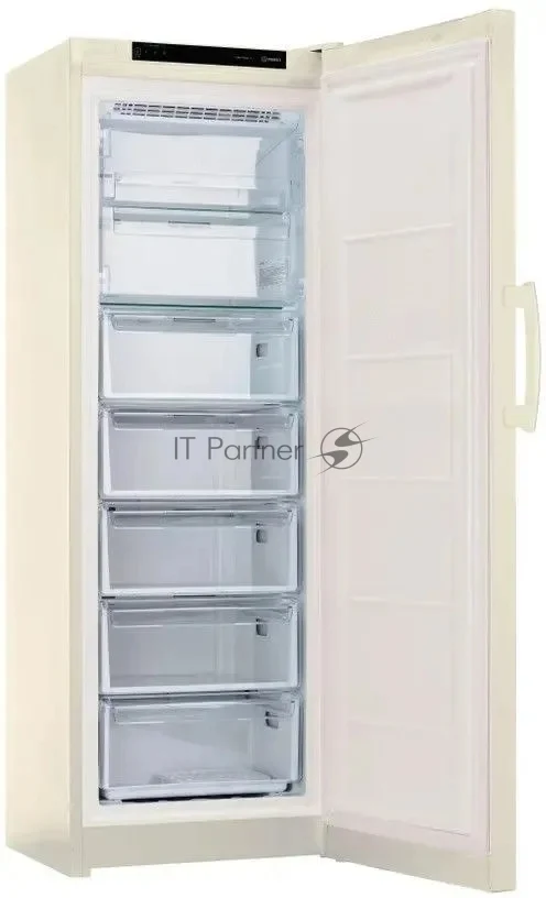 Морозильная камера Indesit DFZ 5175 E, бежевый, 250л, 5 ящиков 1