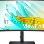 Монитор 34" Samsung ViewFinity S6 S34C650UAIXCI VA 3440x1440, 100 Гц, 5 мс, 21:9, 350 кд/м², 1xHDMI, 1xDP, 3xUSB, 1xUSB-C, 1xUSB-B, 1x3.5 мм, 2x5 Вт, изогнутый R1000, черный