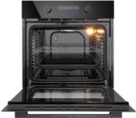 Шкаф духовой газовый с электрическим грилем Maunfeld MOGM703B2, встраиваемый 7