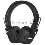 Беспроводные/проводные наушники Marshall Major V черный, накладные, Bluetooth + проводной, беспроводная зарядка, до 100 ч 8