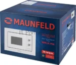 Микроволновая печь встраиваемая Maunfeld MBMO.20.1PGW белый, 20 л, 800 Вт, переключатели - поворотный механизм 1
