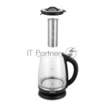 Чайник электрический Kitfort КТ-6145 2л. 2200Вт черный/серебристый (корпус: пластик/стекло) 3