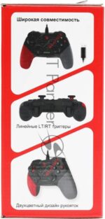 Геймпад A4Tech Bloody GP30 Sports черный/красный USB виброотдача обратная связь 2
