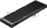 Система охлаждения PCCooler DA360 Pro ARGb Digital BK (300W, 360мм, LED temp., Black, ARGb/Fans: 3x120мм, 75.8CFM, 33.7dBA, 2200RPM/Pump height 57мм, 28dBA, 3000RPM, Rad thickness 27мм/S: 1851, 1700, 1200, 20XX, 115X, AM5, AM4) 2