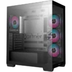 Компьютерный корпус Deepcool CG580 4F черный без БП ATX 6x120мм 3x140мм 2xUSB 3.0 audio bott PSU 10