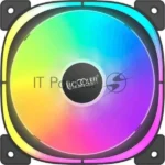 Вентилятор для корпуса PCCooler EF120 ARGb черный, 120 мм, 1500 об/мин, 25.7 дБ, 4 pin 3
