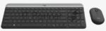Комплект клавиатура+мышь Logitech MK470 беспроводной, USB, 1000 DPI, чёрный 3