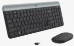 Комплект клавиатура+мышь Logitech MK470 беспроводной, USB, 1000 DPI, чёрный 4