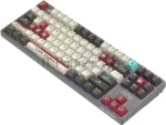 Клавиатура беспроводная A4Tech Bloody WS87 USB, Bluetooth/Радиоканал серый/красный 4