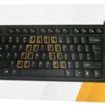 Клавиатура проводная A4Tech KKS-3, USB, черный