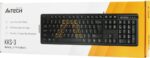 Клавиатура проводная A4Tech KKS-3, USB, черный 1