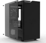Компьютерный корпус Zalman ZM-T4 plus черный без БП mATX 1x80мм 3x120мм 1xUSB 2.0 1xUSB 3.0 audio bott PSU 7