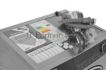 Стиральная машина Haier HWD80-BP14979S серебристый, загрузка фронтальная 8 кг, 5 кг - сушка, 1400 об/мин, класс: B 4