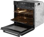 Духовой шкаф электрический Weissgauff EOM 741 PDB Black Edition черный 3