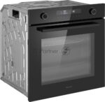 Духовой шкаф электрический Weissgauff EOM 741 PDB Black Edition черный 4