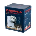Кофеварка рожковая Maunfeld MF-735WH PRO белый, исп. кофе - молотый, 1.25 л, 1100 Вт, 15 бар 1