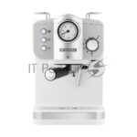 Кофеварка рожковая Maunfeld MF-735WH PRO белый, исп. кофе - молотый, 1.25 л, 1100 Вт, 15 бар 7
